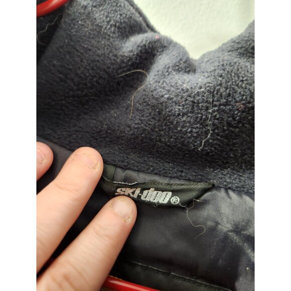 Ski-doo Bombardier Snogear Ladies Winter Coat Medium Black And Blue Pre-Owned - Picture 7 of 9